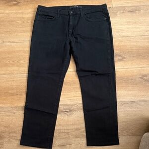 Joe's Jeans Men's Dark Black Straight Jeans